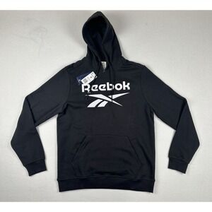 Reebok Identity Big Logo Fleece Hoodie Black Adult 2XL